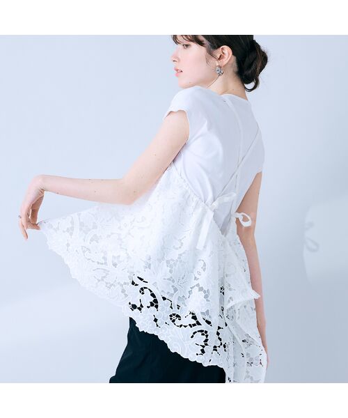 Rose Tiara / ローズティアラ キャミソール・チューブトップ | フラワーレースキャミソール | 詳細3