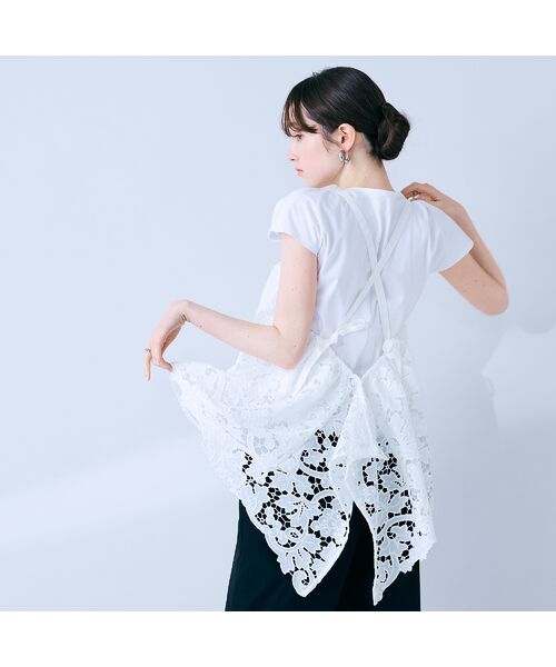 Rose Tiara / ローズティアラ キャミソール・チューブトップ | フラワーレースキャミソール | 詳細4