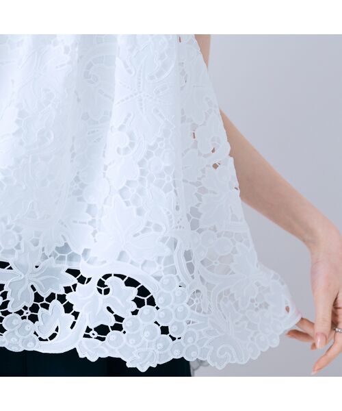 Rose Tiara / ローズティアラ キャミソール・チューブトップ | フラワーレースキャミソール | 詳細8