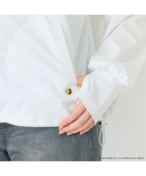 Rose Tiara / ローズティアラ パーカー | 【KUROMI】クロミ プリントラッシュガード素材パーカー | 詳細9