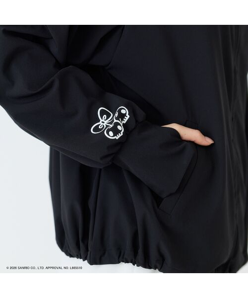 Rose Tiara / ローズティアラ パーカー | 【KUROMI】クロミ プリントラッシュガード素材パーカー | 詳細16