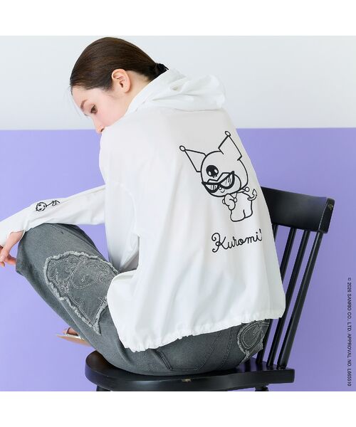 Rose Tiara / ローズティアラ デニムパンツ | 【KUROMI】クロミ 刺繍カーブデニム | 詳細2