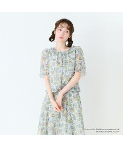 Rose Tiara / ローズティアラ シャツ・ブラウス | 【マクミラン・アリスコラボ】不思議の国のアリス ラッフルフリルブラウス