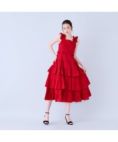 Rose Tiara / ローズティアラ ミニ丈・ひざ丈ワンピース | ミラクルティアードサマーワンピース
