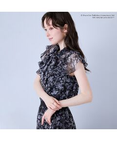 Rose Tiara / ローズティアラ シャツ・ブラウス | 【マクミラン・アリスコラボ】不思議の国のアリス ボウタイ付きブラウス