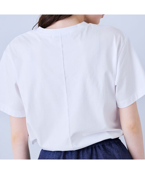 Rose Tiara / ローズティアラ カットソー | Audie a Musesロゴ入りリボンカットソー | 詳細4