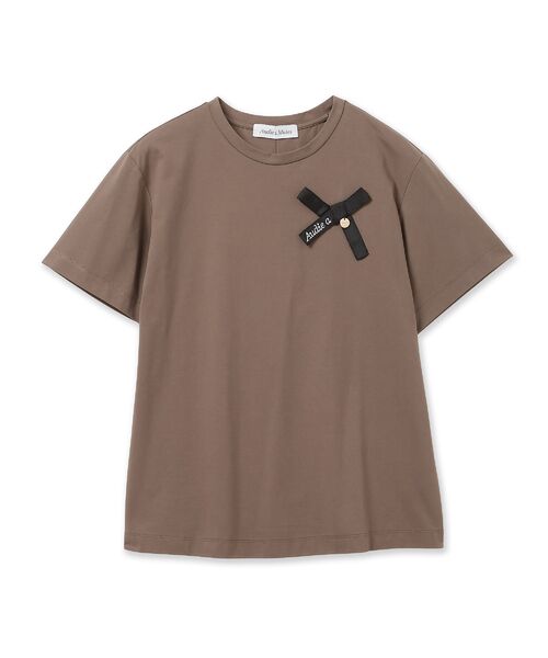 Rose Tiara / ローズティアラ カットソー | Audie a Musesロゴ入りリボンカットソー | 詳細15
