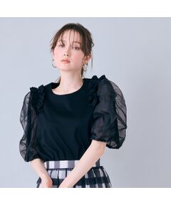 Rose Tiara / ローズティアラ カットソー | ボリュームシアースリーブカットソー