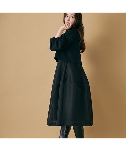 Rose Tiara / ローズティアラ ノーカラージャケット | 【M-StyleLuxeコラボ】【人気のため追加】フロントダブルリボンブラウス | 詳細7