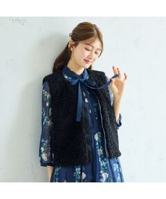 Rose Tiara / ローズティアラ その他アウター | プードルファー調ボアベスト