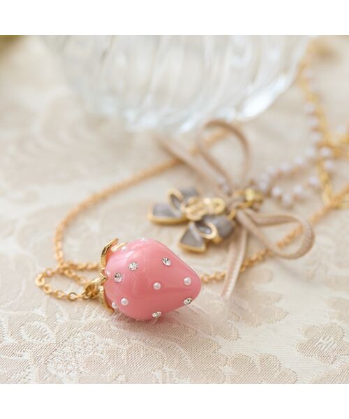 Rose Tiara / ローズティアラ ネックレス・ペンダント・チョーカー | いちごチャームネックレス | 詳細1