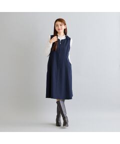 Rose Tiara / ローズティアラ ミニ丈・ひざ丈ワンピース | 肩リボンジャンパースカート