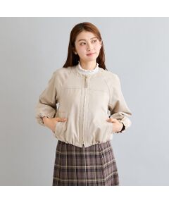 Rose Tiara / ローズティアラ ブルゾン | スエードタッチブルゾン