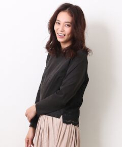 Rouge vif la cle / ルージュ・ヴィフ ラクレ シャツ・ブラウス | バックレースブラウス