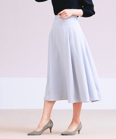 Rouge vif la cle / ルージュ・ヴィフ ラクレ ミニ・ひざ丈スカート | ダブルサテンスカート