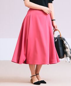 Rouge vif la cle / ルージュ・ヴィフ ラクレ ミニ・ひざ丈スカート | ダブルサテンスカート