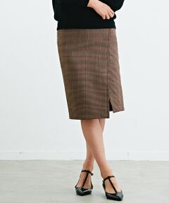 Rouge vif la cle / ルージュ・ヴィフ ラクレ ミニ・ひざ丈スカート | チェックタイトスカート