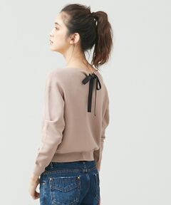 Rouge vif la cle / ルージュ・ヴィフ ラクレ ニット・セーター | バックリボンニット