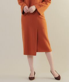 Rouge vif la cle / ルージュ・ヴィフ ラクレ ミニ・ひざ丈スカート | ニット圧縮セットアップスカート