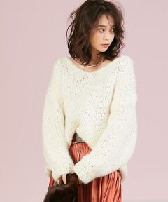 Rouge vif la cle / ルージュ・ヴィフ ラクレ ニット・セーター | ハンドニット