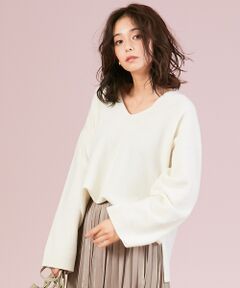 Rouge vif la cle / ルージュ・ヴィフ ラクレ ニット・セーター | 圧縮ワイドニット【予約】