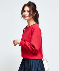 Rouge vif la cle / ルージュ・ヴィフ ラクレ ニット・セーター | ショルダーゴールドボタンニット