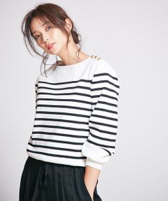 Rouge vif la cle / ルージュ・ヴィフ ラクレ ニット・セーター | ショルダーゴールドボタンニット