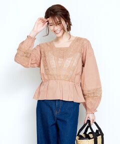 Rouge vif la cle / ルージュ・ヴィフ ラクレ シャツ・ブラウス | ne Quittez pas カシュクールブラウス