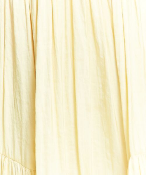 Rouge vif la cle / ルージュ・ヴィフ ラクレ ロング・マキシ丈スカート | 裾切替ギャザースカート | 詳細7