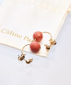 Caline Paris ヴィンテージパーツピアス