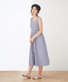 Rouge vif la cle / ルージュ・ヴィフ ラクレ ワンピース | ギンガムノースリワンピース