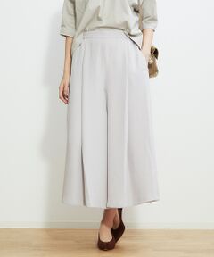 Rouge vif la cle / ルージュ・ヴィフ ラクレ パンツ | フロントタックガウチョパンツ