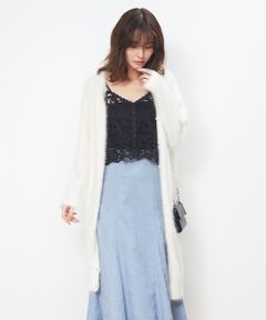 Rouge vif la cle / ルージュ・ヴィフ ラクレ ワンピース | フワフワ2WAYカーディガン