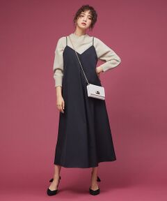 Rouge vif la cle / ルージュ・ヴィフ ラクレ ワンピース | ウール調キャミワンピース