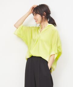 【MICA＆DEAL】WEB限定スキッパーシャツ