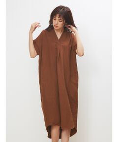 【MICA＆DEAL】WEB限定ショルダータックワンピース