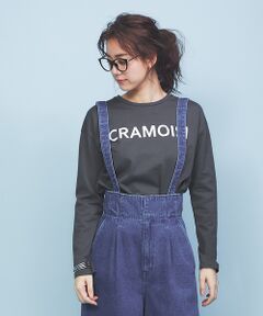 ロゴ入りロングTシャツ