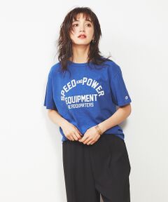 【Champion】クルーネックロゴTシャツ