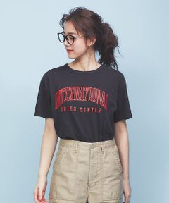 【Champion】クルーネックロゴTシャツ