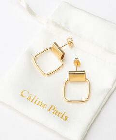 Caline Paris squareピアス