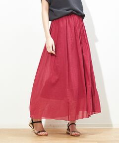 Rouge vif la cle / ルージュ・ヴィフ ラクレ ロング・マキシ丈スカート | ギャザーロングスカート