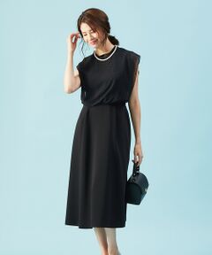 Rouge vif la cle / ルージュ・ヴィフ ラクレ ワンピース | フロッキードットハイネックワンピース