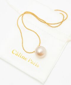 Caline Paris トップパールネックレス