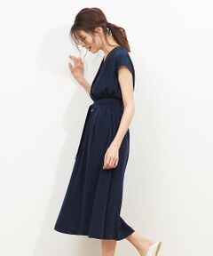 Rouge vif la cle / ルージュ・ヴィフ ラクレ ワンピース | フレンチ袖ショルダータックワンピース2