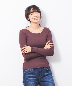 Rouge vif la cle / ルージュ・ヴィフ ラクレ ニット・セーター | ボートネックリブニット