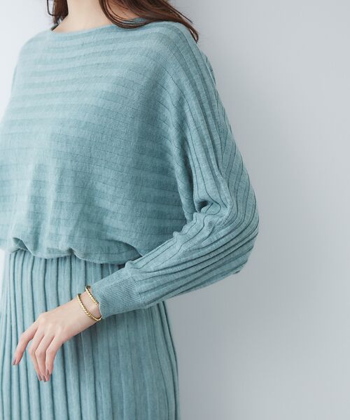 最新作売れ筋が満載 ワイドリブニットワンピース レディース Redbayacres Com