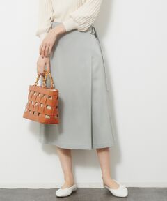 Rouge vif la cle / ルージュ・ヴィフ ラクレ ミニ・ひざ丈スカート | レーヨンDカンスカート