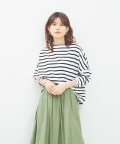 【Traditional Weatherwear】ビッグマリンボートネック