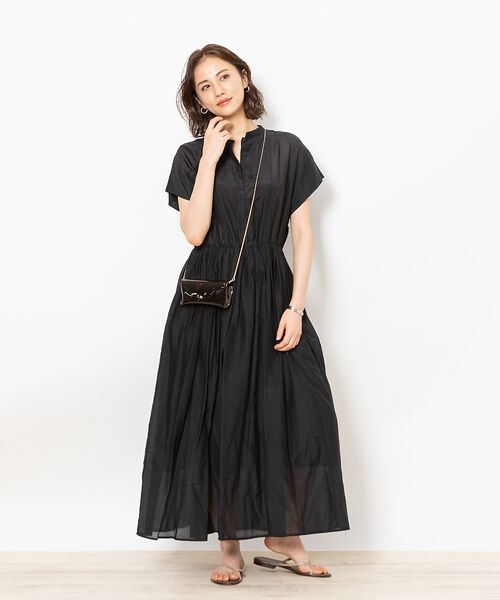 Audrey Snd John Wad コットンシルクロングワンピース ワンピース Rouge Vif La Cle ルージュ ヴィフ ラクレ ファッション通販 タカシマヤファッションスクエア