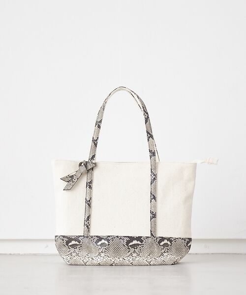 Mieux Un ボトルホルダー付きキャンバストートバッグ トートバッグ Rouge Vif La Cle ルージュ ヴィフ ラクレ ファッション通販 タカシマヤファッションスクエア